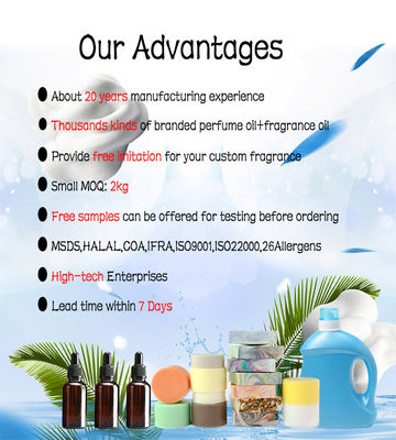 Synthetic Jasmine Fragrance Scent Soap Fragrance Oil  High Purity