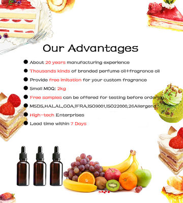 Long Lasting Drink Flavor Food Grade Fresh Lemon Flavor Oil For Beverage