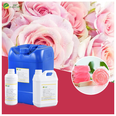 Varejo de óleo perfumado de rosa francesa de luxo para sabonetes Óleo perfumado para sabão Fabricação de óleo perfumado para banheiro